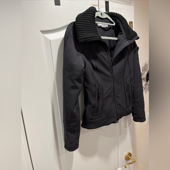 STELLA MCCARTNEY ADIDAS PRIMALOFT LADIES BLACK JACKET-S - Picture 3 of 12